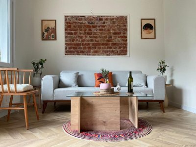 Wohnzimmer der Ferienwohnung